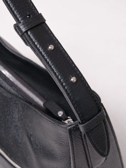 Сумка кожаная Deboro 30422 черный