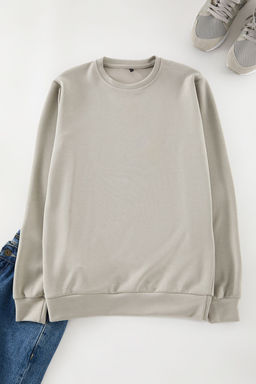 TRENDYOL MAN Tas More Sustainable Regular/Normal Kesim Yumusak Modal Kar?s?m Basic Sweatshirt TMNAW25SW00186 - Trendyolmilla фото 2