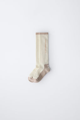 LONG THERMAL SOCKS WITH TEXT