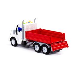 Профи, автомобиль бортовой инерционный (со светом и звуком) (красный) (в коробке) - Полесье фото 3