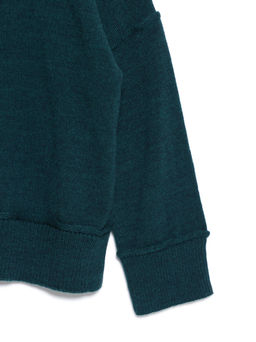 CONTE Oversize-джемпер из пряжи с мериносовой шерстью LDK 113 emerald - Conte elegant фото 6