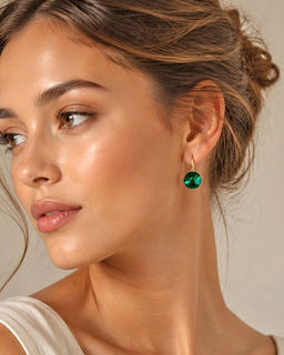 Серьги с кристаллами Swarovski