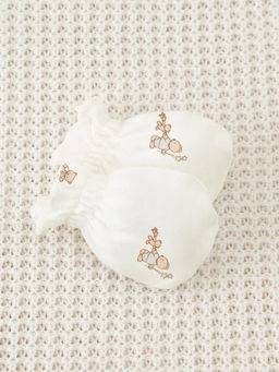 К 8506/молочный 0602 Н104 рукавички яс