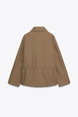 ZW COLLECTION SHORT PARKA WITH ADJUSTABLE WAIST