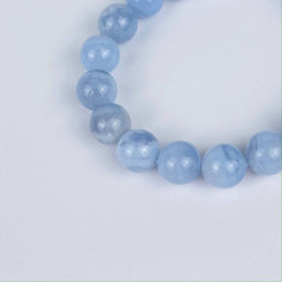 Браслет из Голубого агата - Радуга самоцветов фото 3