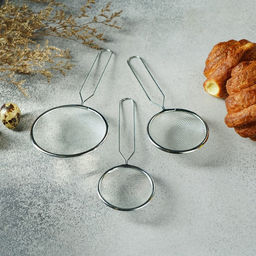 Набор сит Доляна, 3 шт, d=7 см, 8 см, 10 см  фото 7