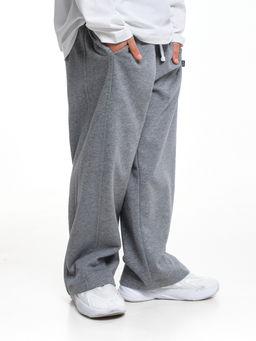 Брюки для мальчика 22-2079 т.серый меланж