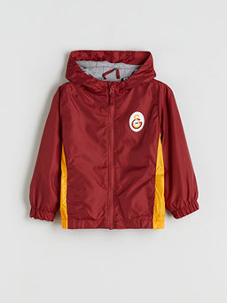Kap??onlu Galatasaray Bask?l? Erkek ?ocuk Ya?murluk