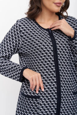 Жакет 1-985/синий