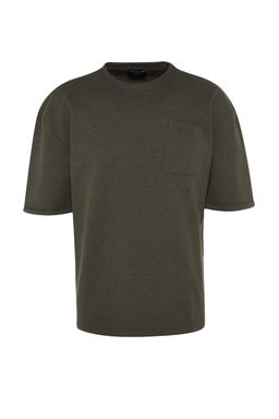 TRENDYOL MAN Siyah Oversize/Genis Kesim K?sa Kol Cepli Etiket Detayl? T-Shirt TMNSS23TS00077 - Trendyolmilla фото 26