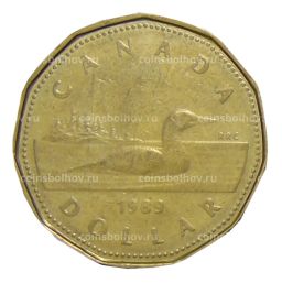 Монета 1 доллар 1989 года Канада