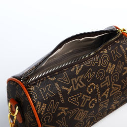 Сумка кросс-боди на молнии, цвет коричневый - Simaland фото 7