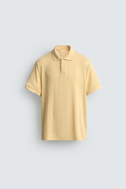 POLO REGULAR FIT JACQUARD RAYAS / Marino - Zara фото 7