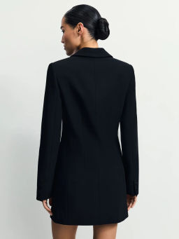 Приталенное мини платье-жакет / Zarina фото 6