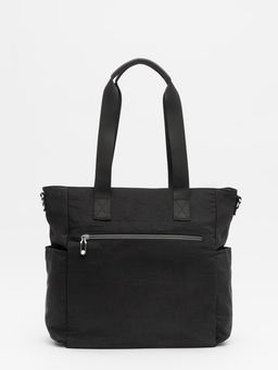 Чёрный шоппер S.Lavia  фото 3