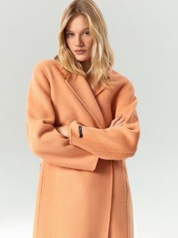 ЕМКА / Пальто-халат из шерсти - Emka фото 4