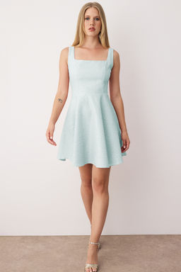 Pembe A Kesim Jakar Mini S?k Gece Mezuniyet Elbisesi TPRSS25EL00311