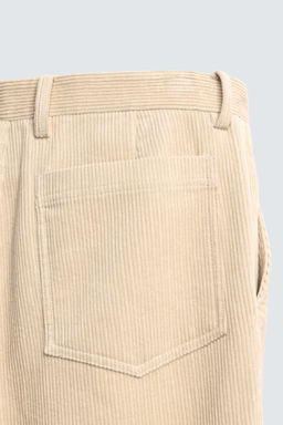 REGULAR FIT CORDUROY TROUSERS - Zara фото 9