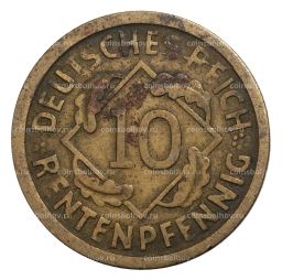 10 рентенпфеннигов 1923 года D Германия