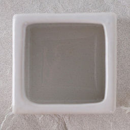 Кашпо Куб 6х5,5 см / 2236W /уп 12/144/белое - ГалеонТрейд фото 3