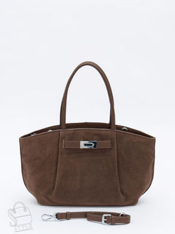 Сумка женская кожаная 2423YF khaki Polina&Eiterou в Новосибирске