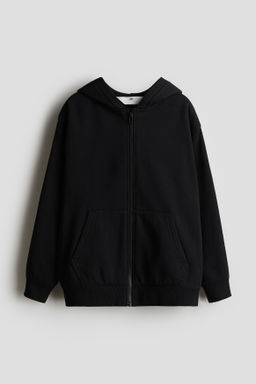 Chaqueta sudadera con capucha y cremallera