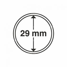 Капсула CAPS для монет диаметром 29 мм LEUCHTTURM 303522