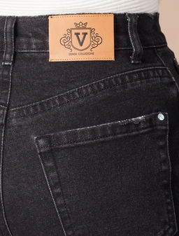 Джинсы-кюлоты из денима с эластаном - Vilatte фото 2