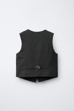 SHINY PINSTRIPE WAISTCOAT - Zara фото 2