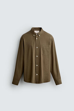 CAMISA VOILE ALGOD?N / Marr?n
