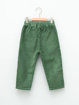 Beli Lastikli Basic Kadife Erkek Bebek Pantolon - Waikiki фото 2