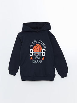 Kap??onlu Erkek ?ocuk Sweatshirt
