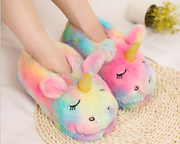 Тапочки домашние Единорожки