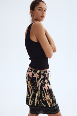 Pantal?n corto en mezcla de lino - H&m фото 2