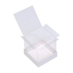 Цена за 5 шт. Коробка для пирожных, белый, 10×10×10 см