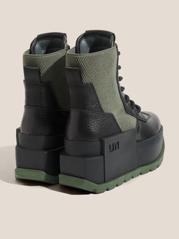 Женские ботинки UNITED NUDE Roko Trooper Артикул 4639584, серо-зеленый