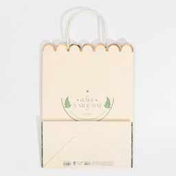 Пакет подарочный крафтовый Nice day, 23 30 12 см - Дарите счастье фото 6