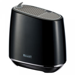 Набор ножей Linea Tallone 6 предметов, нержавеющая сталь с двухсторонней заточкой, ручка из полипропилена с покрытием soft-touch, на подставке, черный, в цветной коробке, Regent (Китай) - Домашняя мода фото 3