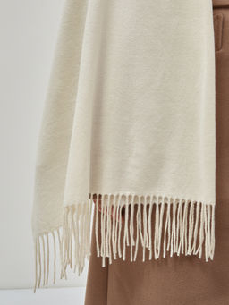 В составе шерсть ! теплый двусторонний палантин - Tantino фото 5