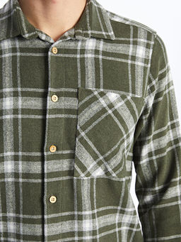 Rahat Kal?p Uzun Kollu Ekose Erkek G?mlek