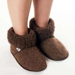 Носки-чарапе арт.901-16/Step меховые Коричневый