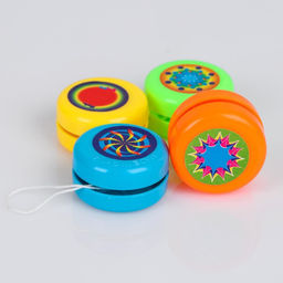 Цена за 12 шт. Йо-йо Цветное, цвета МИКС - Simaland фото 3