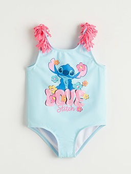 Stitch Bask?l? K?z ?ocuk Mayo