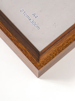 Фоторамка для фото А4 формат «Прованс», пластик, бежево-коричневый, 33.7×24.8×3 см