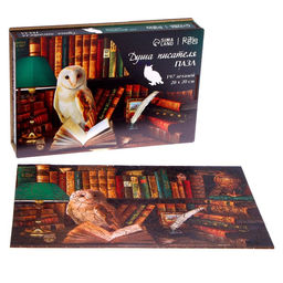 Пазл деревянный фигурный Душа писателя, сложный