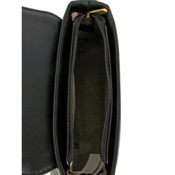Сумка женская искусственная кожа DJ-CM 6961A-BLACK, 1отд, плечевой ремень, черный SALE 262218 - Adelia фото 3