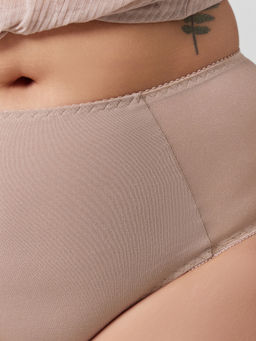 Цена за 2 штуки! Трусы женские макси в кофейном оттенке - Mark formelle фото 6