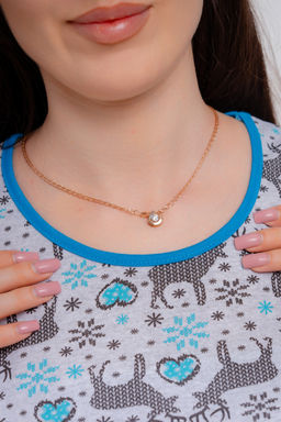 Туника женская Социал голубой - Амадэль фото 11