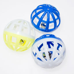 Игр. д/кош. Мяч пласт. погрем. 4 см Чистый котик СТМ00143