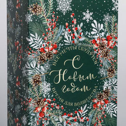 Набор подарочных коробок 5 в 1 «Зима время чудес», 32.5 х 20 х 12.5 - 22 х 14 х 8.5 см, Новый год